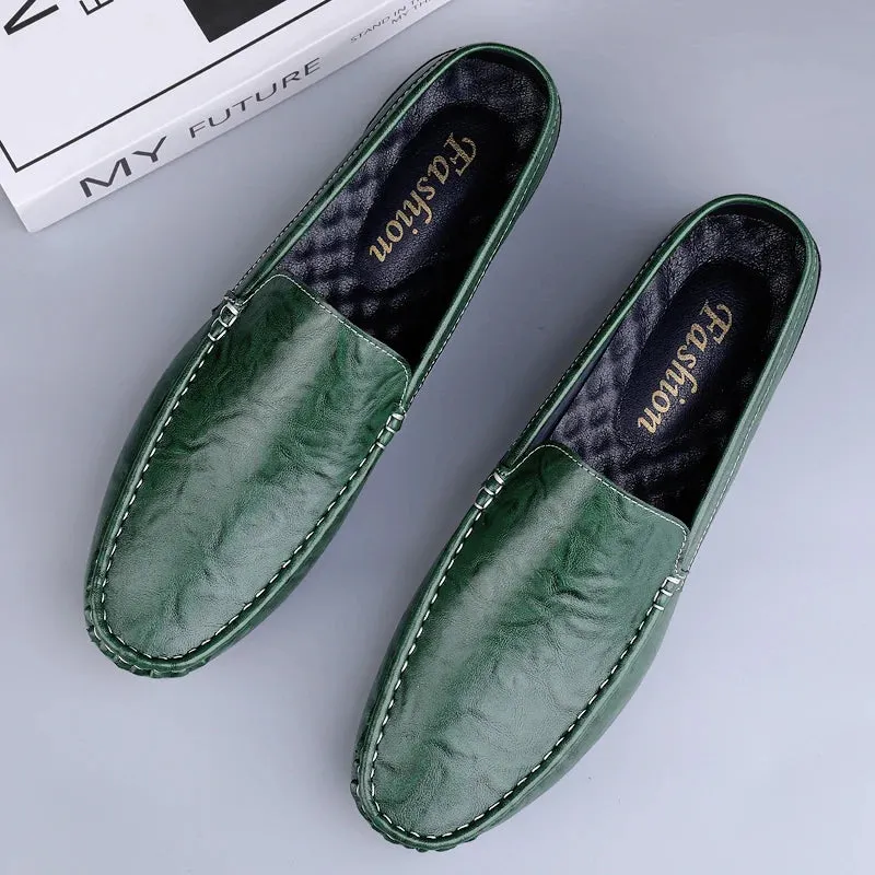 Genuine Cow Leather Driving Loafers
