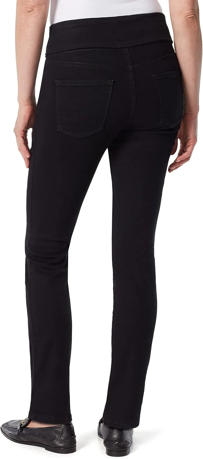 Gloria Vanderbilt Women's Amanda Pull on High Rise Jean Standard