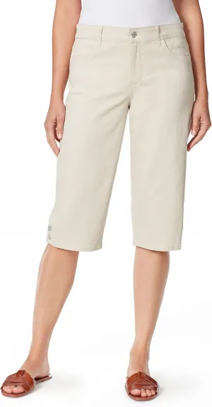 Gloria Vanderbilt Women's Kaia Side Button Skimmer Short