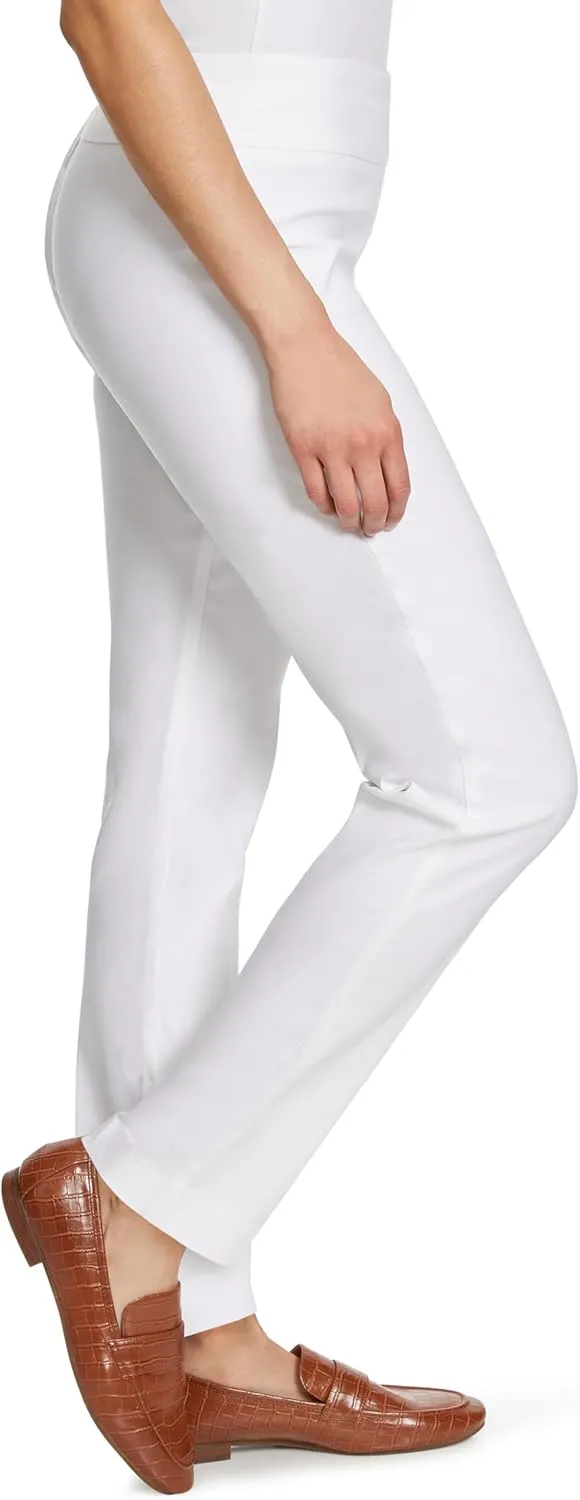 Gloria Vanderbilt Women's Pull on Tummy Slimmer Trouser Pant Standard