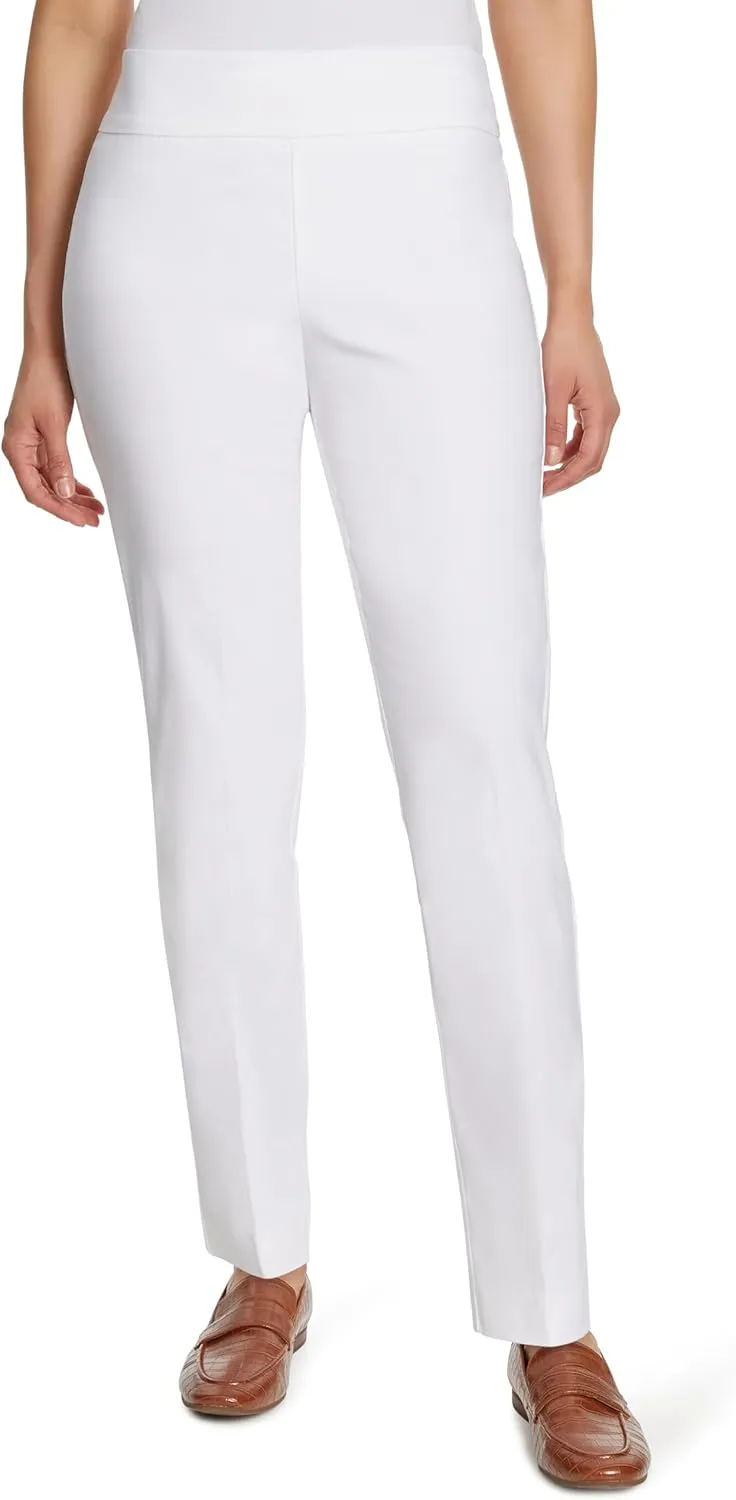 Gloria Vanderbilt Women's Pull on Tummy Slimmer Trouser Pant Standard