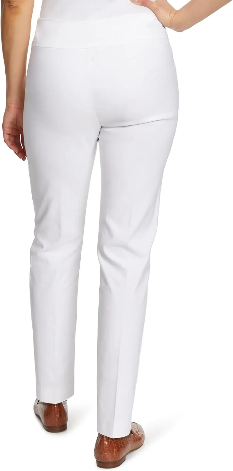 Gloria Vanderbilt Women's Pull on Tummy Slimmer Trouser Pant Standard