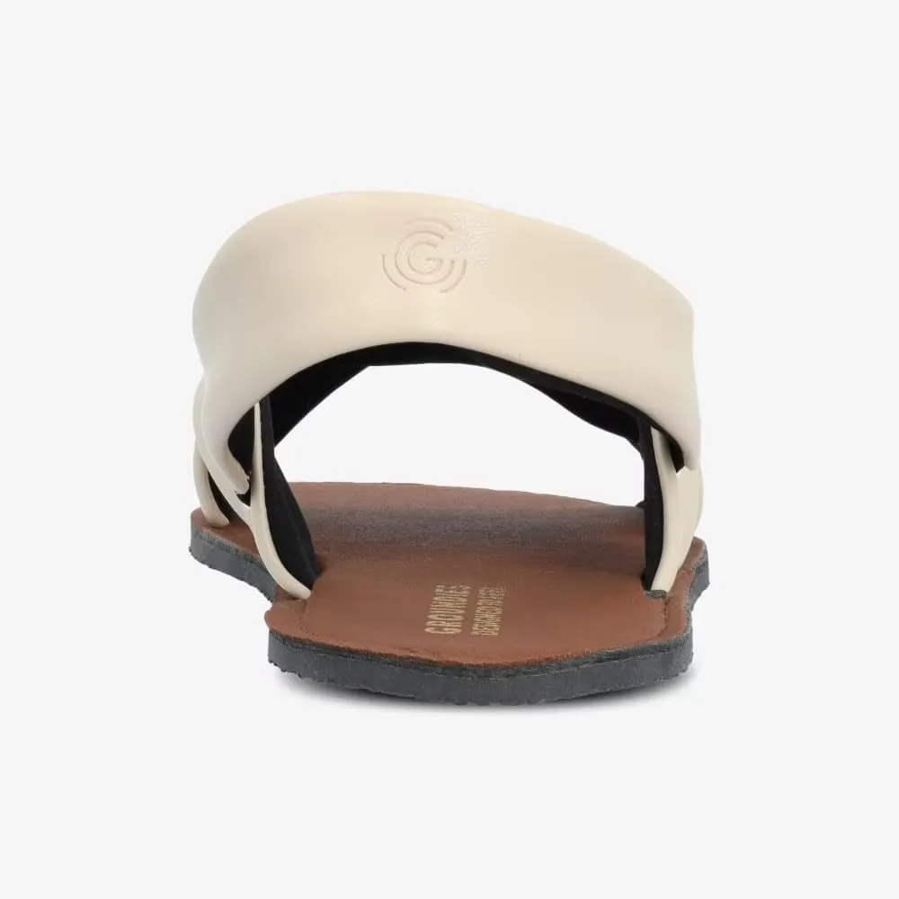GROUNDIES Verona Barefoot Sandals for Women - Comfortable Women’s Sandals with Leather Uppers, Soft Leather Lining & Flexible Non Slip Outsole