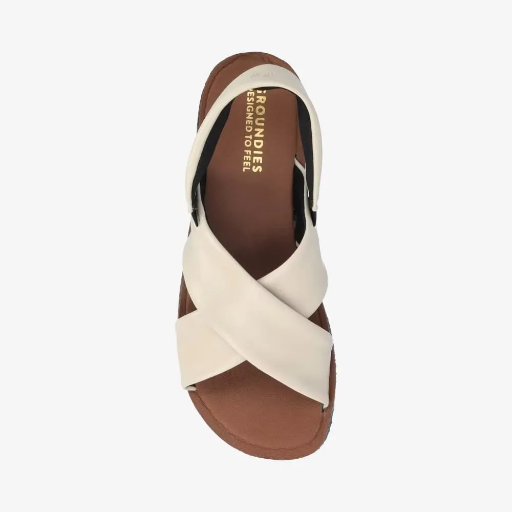 GROUNDIES Verona Barefoot Sandals for Women - Comfortable Women’s Sandals with Leather Uppers, Soft Leather Lining & Flexible Non Slip Outsole
