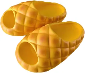 Halemet Cartoon Bread Sandals for Women 2025 Platform Sandals with Arch Support Comfort House Slides for Summer Outdoor 2025