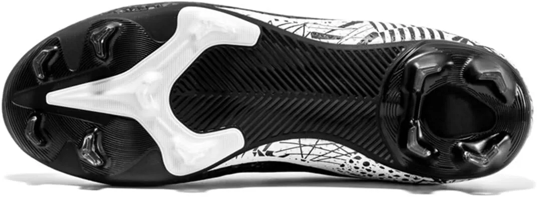 High-Top Soccer Cleats for Mens Womens Football Boots Youth Lightweight Professional Soccer Shoes Firm Ground