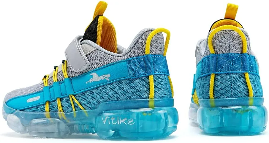 JMFCHI Boys Girls Kids' Sneakers Knitted Mesh Sports Shoes Breathable Lightweight Running Shoes for Kids Fashion Athletic Casual Shoes