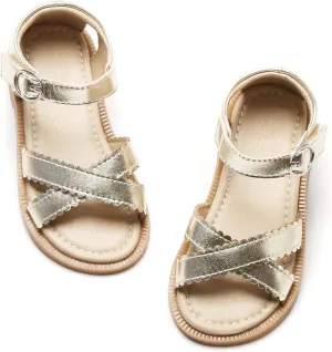 Kiderence Toddler Girls Sandals Little Girls Kids Shoes Girls Sandals Toddler