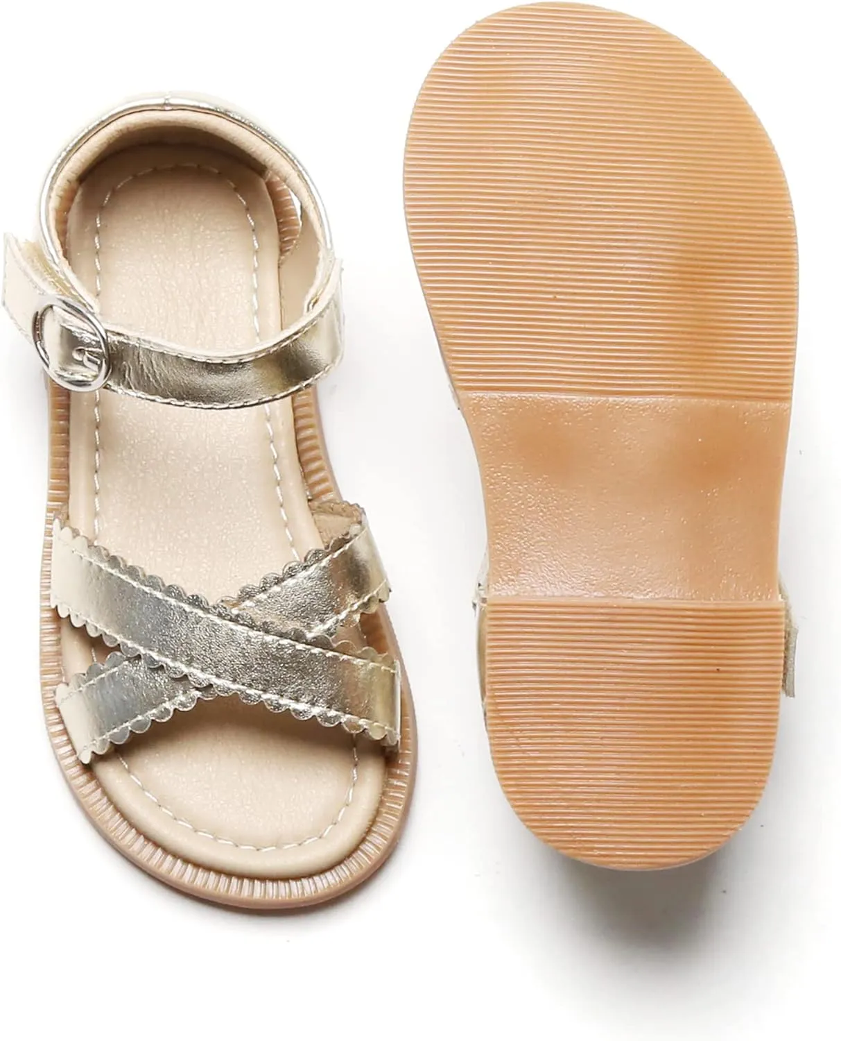 Kiderence Toddler Girls Sandals Little Girls Kids Shoes Girls Sandals Toddler