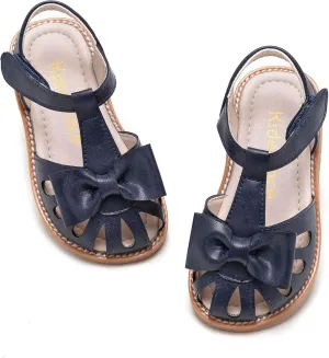 Kiderence Toddler Girls Sandals Little Girls Kids Summer Shoes Toddler Sandals