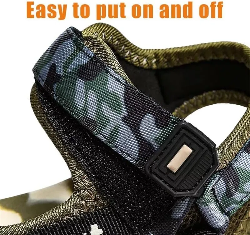 Kids Boy Breathable Closed Toe Sport Sandals for Summer Outdoor Walking Running Beach