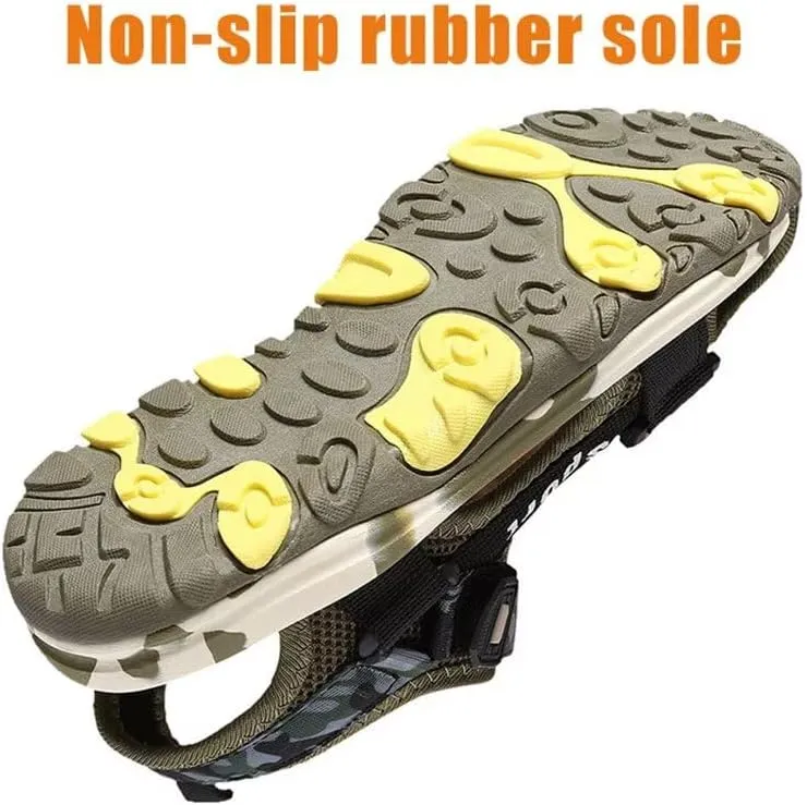 Kids Boy Breathable Closed Toe Sport Sandals for Summer Outdoor Walking Running Beach