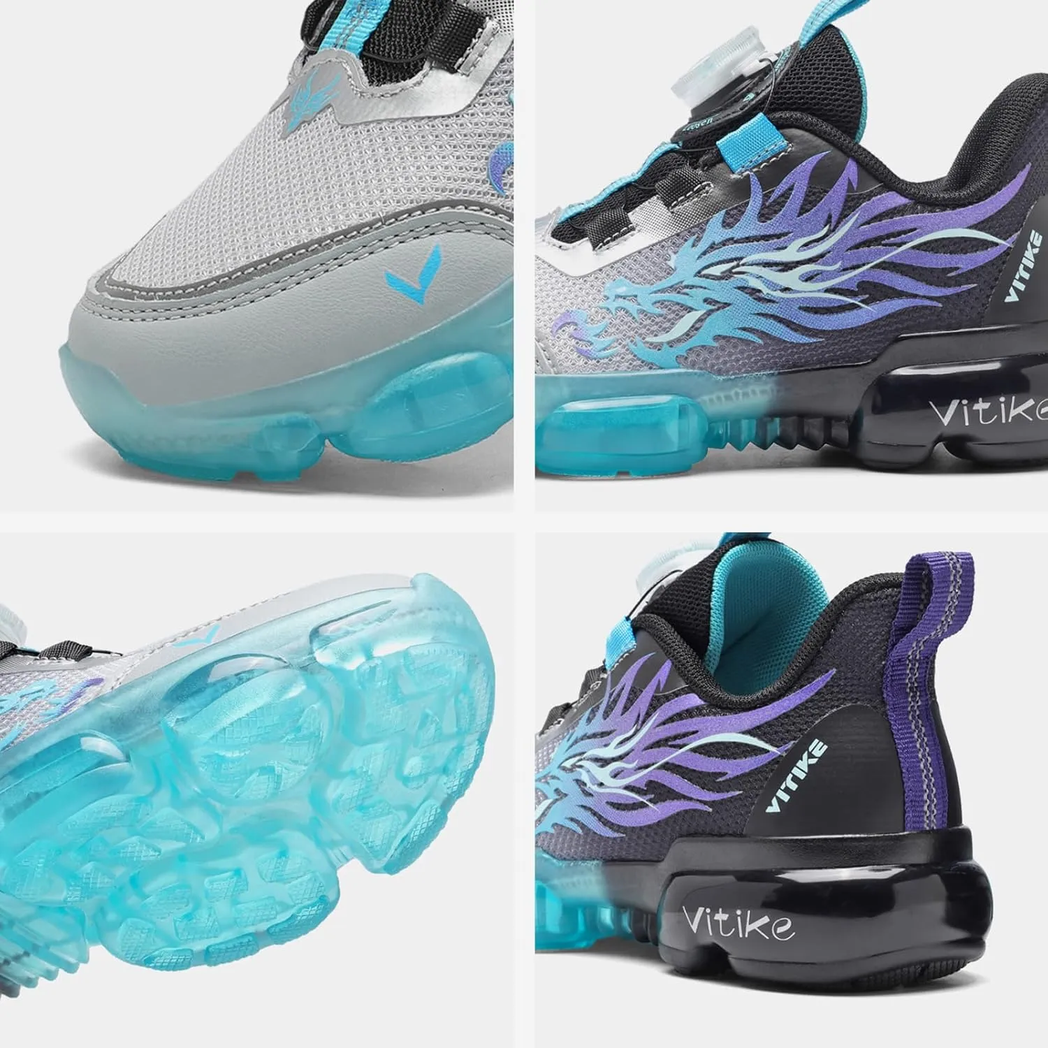 Kids Sneakers Boys Girls Running Tennis Shoes Athletic Sports Casual