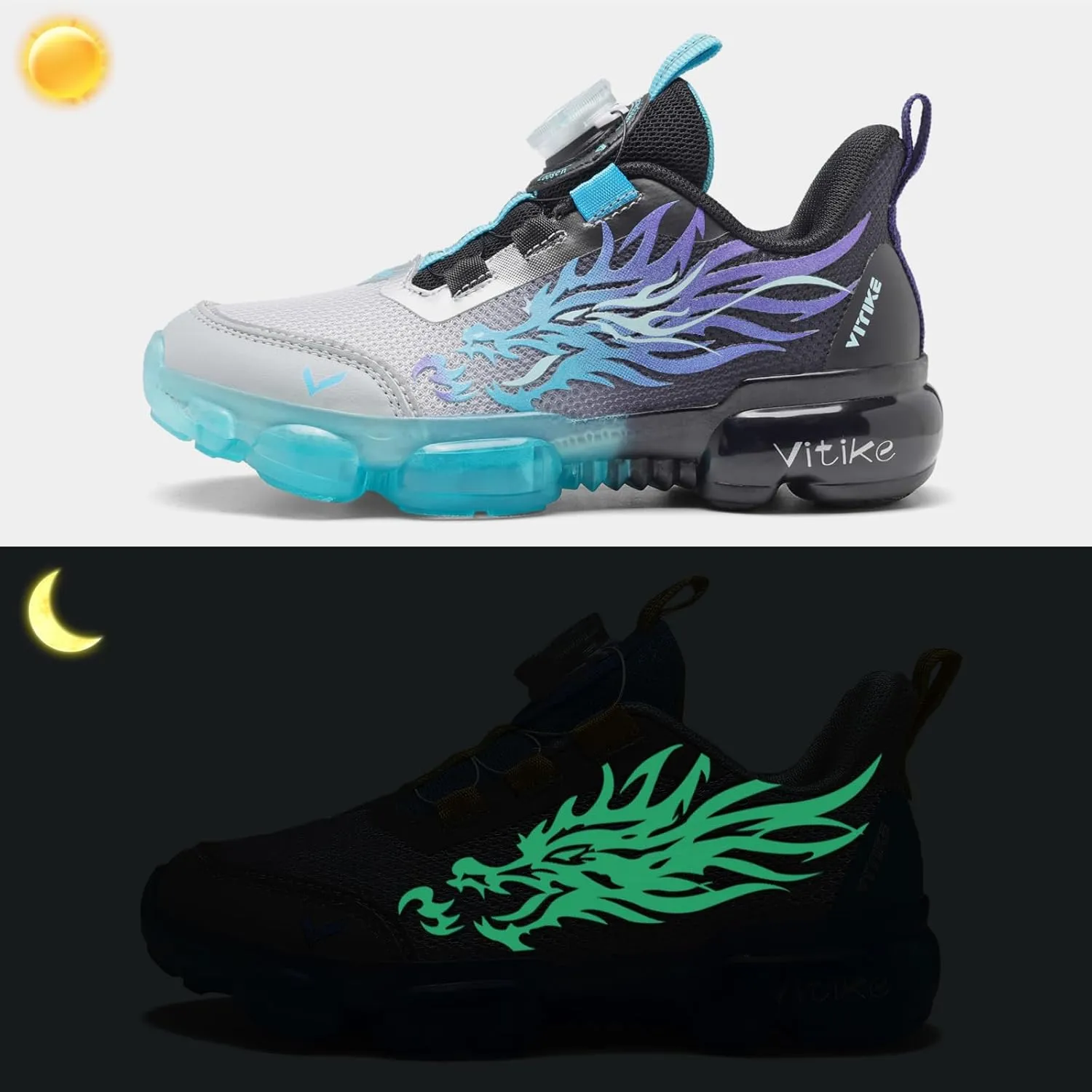 Kids Sneakers Boys Girls Running Tennis Shoes Athletic Sports Casual