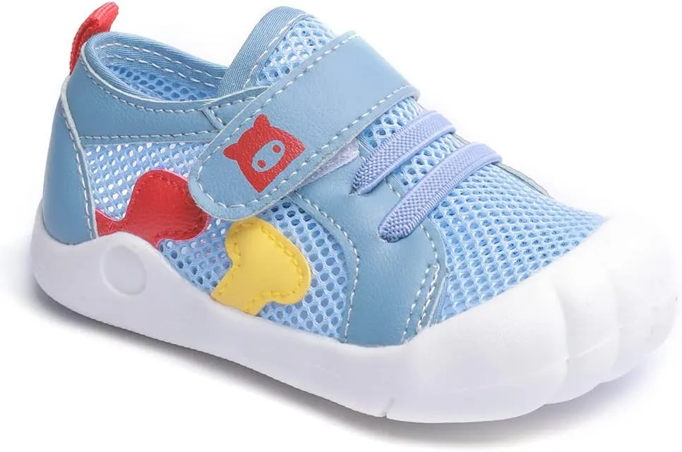 Kuner Baby Sandals Non-Slip Soft Sole Toddler Water Shoes Breathable Mesh Boys and Girls Toddler Sandals Lightweight Baby First Walking Shoes
