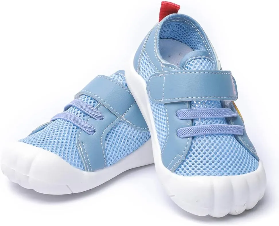 Kuner Baby Sandals Non-Slip Soft Sole Toddler Water Shoes Breathable Mesh Boys and Girls Toddler Sandals Lightweight Baby First Walking Shoes