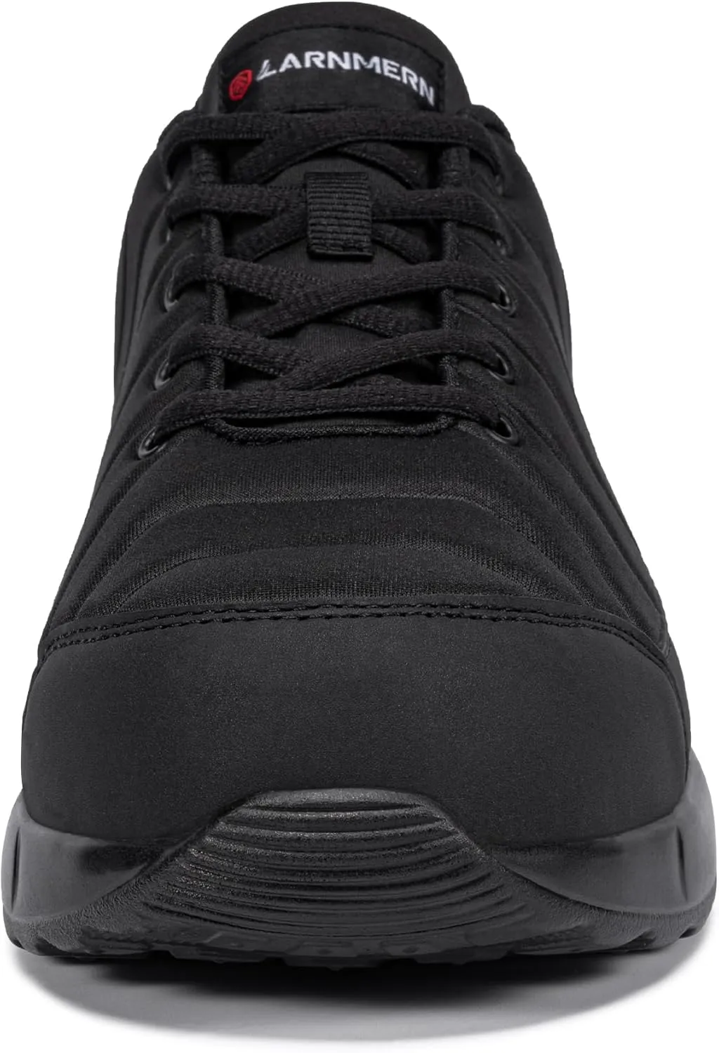 LARNMERN Air Cushion Steel Toe Shoes for Men Wide Women Lightweight Puncture Proof Work Safety Sneakers Breathable Slip Resistant Tennis Shoe