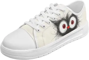Low Tops Canvas Shoes for Women Girl Classic Lace Up Fashion Sneaker Street Casual Canvas Shoes No Laces 5.5-13.5