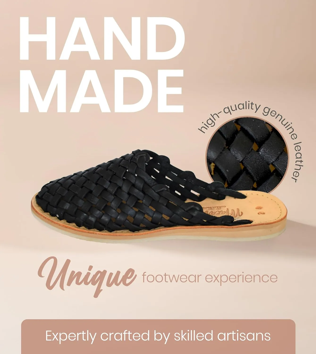 Macarena Collection Womens Shoes Leather Sandals for Women | Huarache Handmade Mexican Sandals | Comfortable & Stylish Womens Sandals Panal