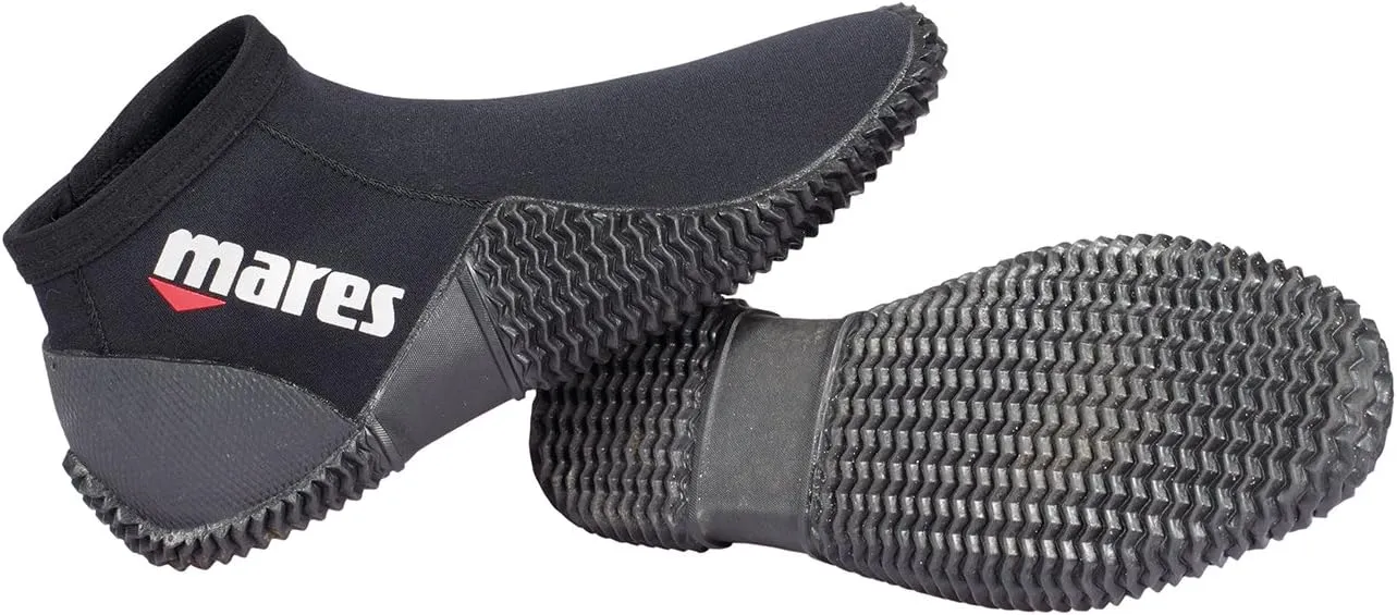 Mares Equator 2mm Dive Boots, Black, Men's 14