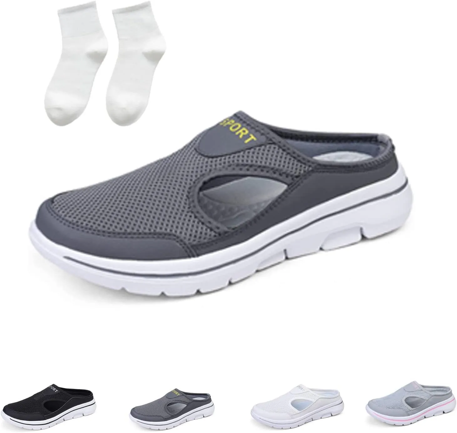 Meaboots Men's Comfort Breathable Support Sports Sandals, Orthopedic Stretch For Men