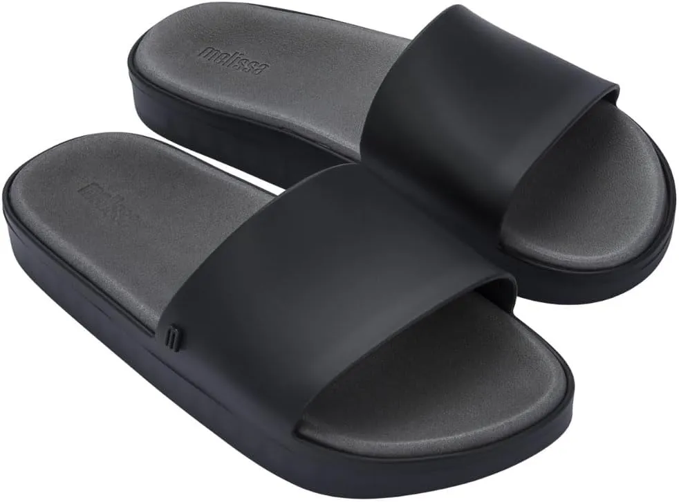 Melissa Next Gen Beach Jelly Slides for Women - Super Soft and Flexible, Stylish Slip-on Vegan Jelly Sandals, Flip Flops with Open Toe Design