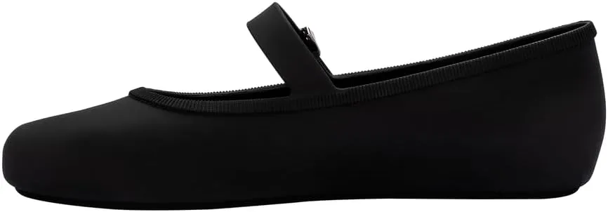 Melissa Soft Ballerina Collection - Seasonless Flats for Women - Classic Ballet Style with Adjustable Strap - Light-as-Air PVC Construction - Soft Foam Insole - Bubblegum Scent