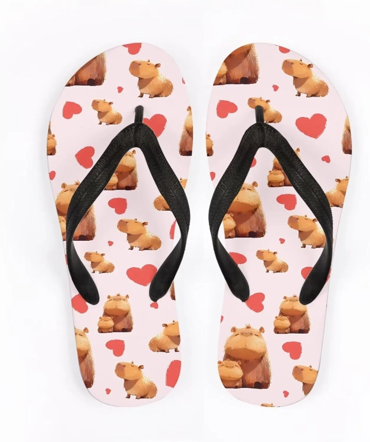 Men American Flag Flip Flop Sandal, Daisy Classic Thongs Sandals for Beach Men's Comfortable Flip Flops Sandals