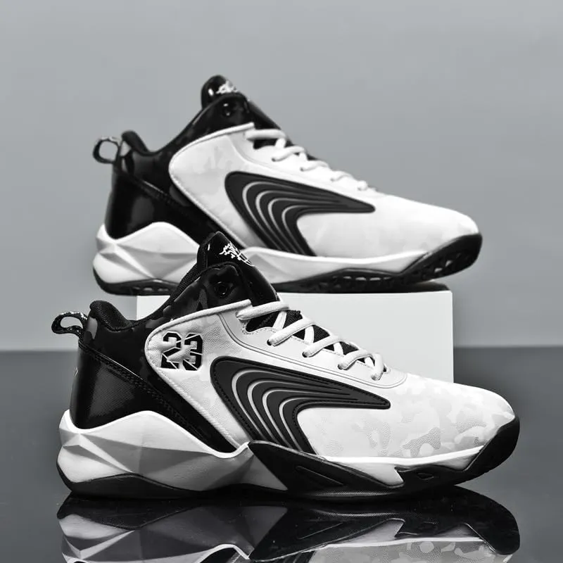 Men's Basketball Shoes,High Top Breathable Non Slip Fashion Sneakers for Men's Outdoor Activities, Sports, Fitness, and Casual Wear