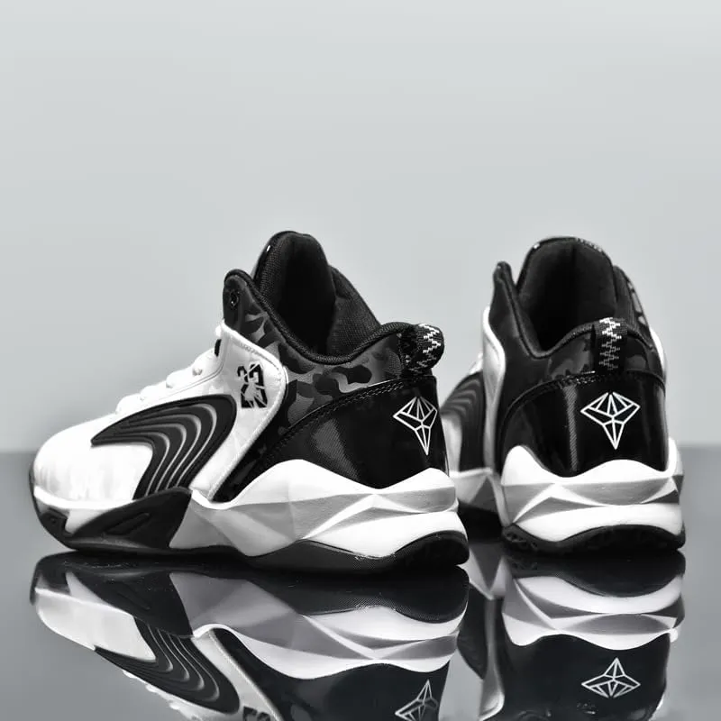 Men's Basketball Shoes,High Top Breathable Non Slip Fashion Sneakers for Men's Outdoor Activities, Sports, Fitness, and Casual Wear