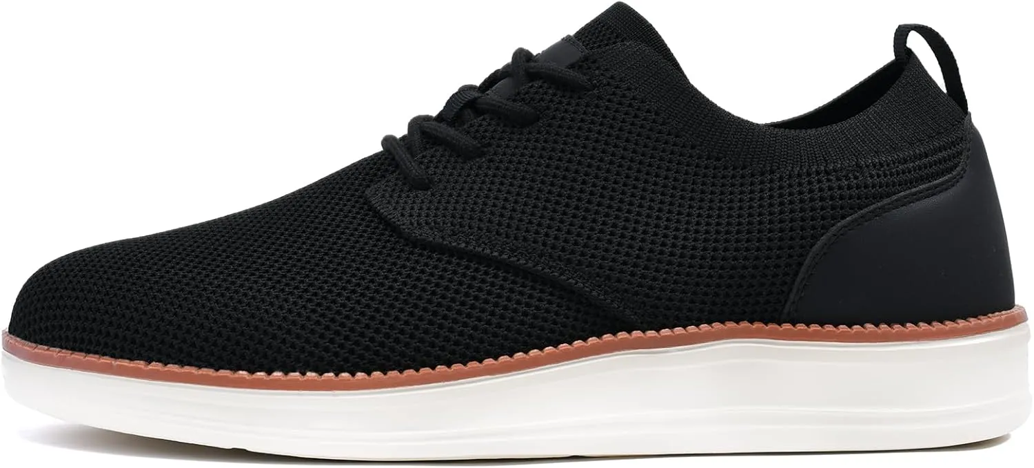 Men's Casual Shoes Knitted Breeze Mesh Oxfords Sneakers