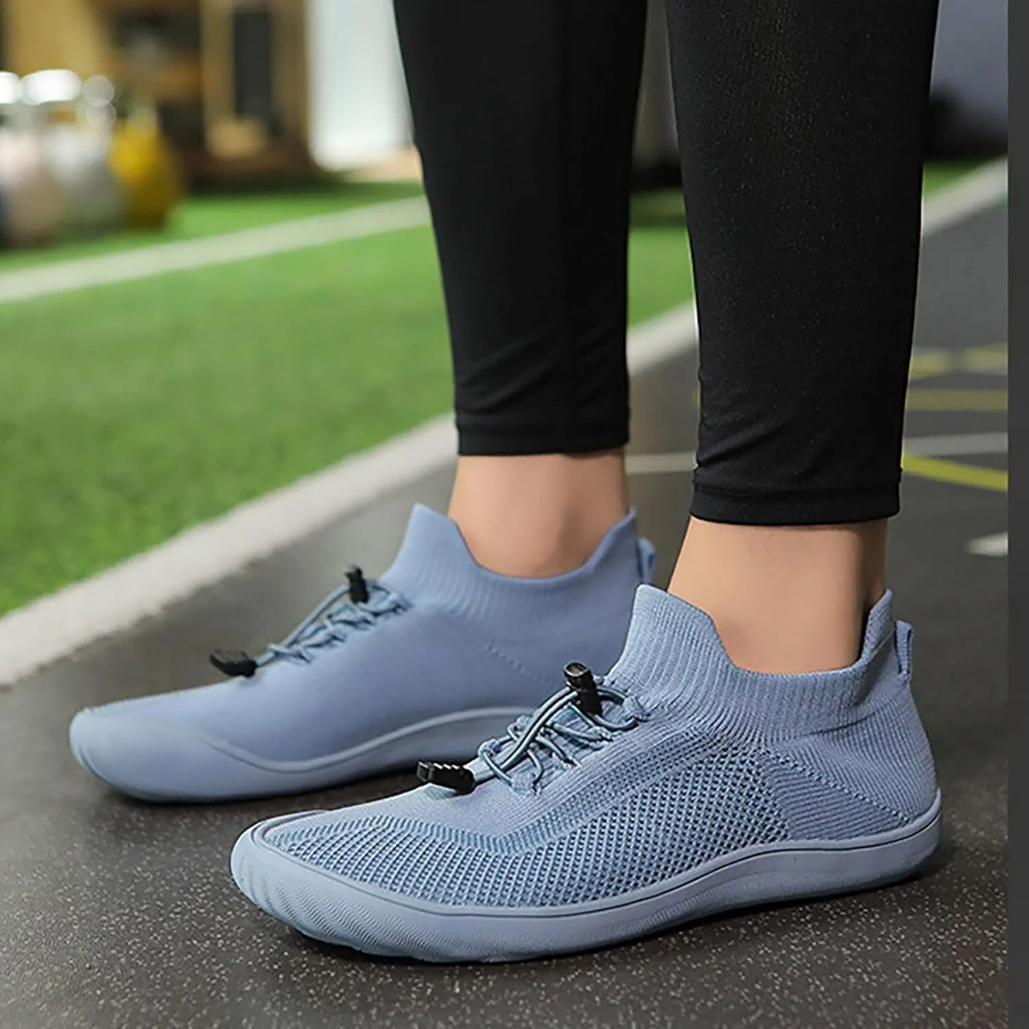 Mens Dress Shoes Casual Oxfords Shoes Knit Lightweight Tennis Shoes Womens Boots Casual Shoes Trendy Women Shoes Sneakers Black Tennis Shoe Trainers Shoe
