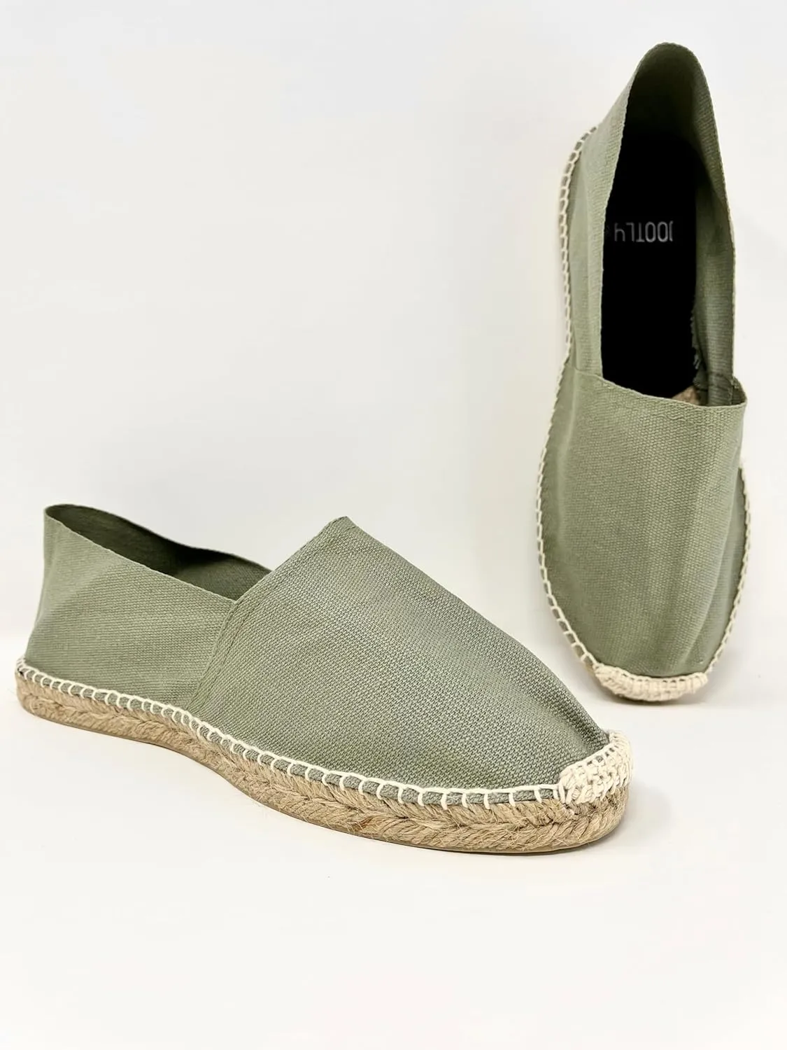 Men's Espadrille Flats Loafer Slip On