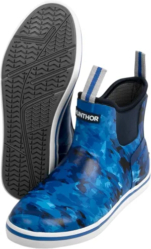 Men’s Fishing Boots, Waterproof Deck Boots Anti-Slip Rubber 3mm Breathable Neoprene Rain boots. Ideal for Fishing and Outdoor Activities