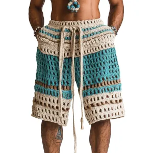 Men's Holiday Braided Beach Shorts MTA1061D7P