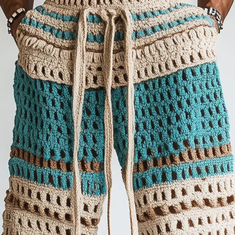 Men's Holiday Braided Beach Shorts MTA2138C6P