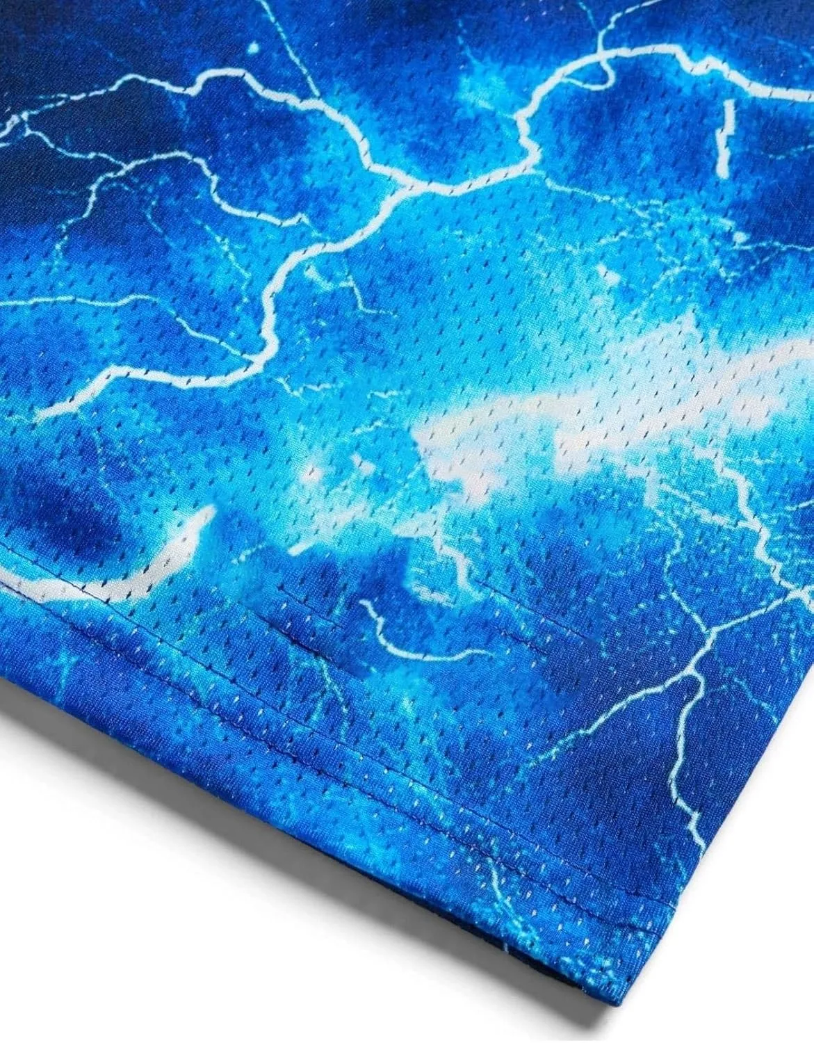 Men's Lightweight Graphic Print Mesh Basketball Shorts 4 Inch Gym Shorts for Hoops, Training & Streetwear with Drawstring