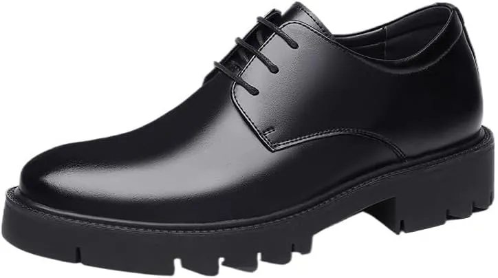 Men's Penny Loafers Business Casual Shoes Genuine Leather Slip-On Dress Shoes for Office Fridays & Smart Social Events