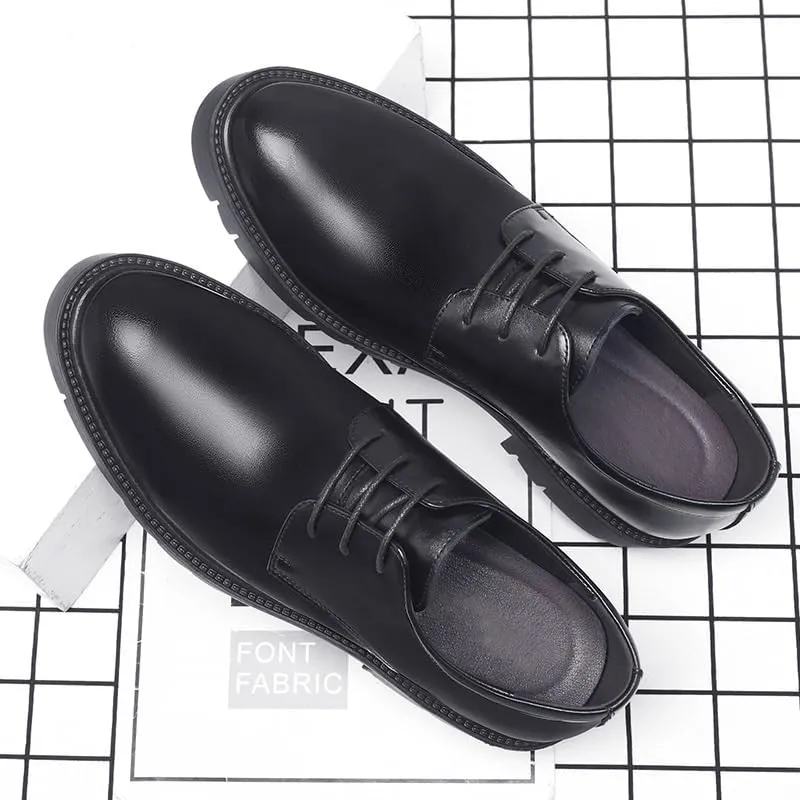 Men's Penny Loafers Business Casual Shoes Genuine Leather Slip-On Dress Shoes for Office Fridays & Smart Social Events
