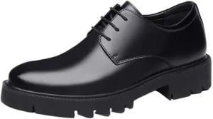 Men's Penny Loafers Business Casual Shoes Genuine Leather Slip-On Dress Shoes for Office Fridays & Smart Social Events