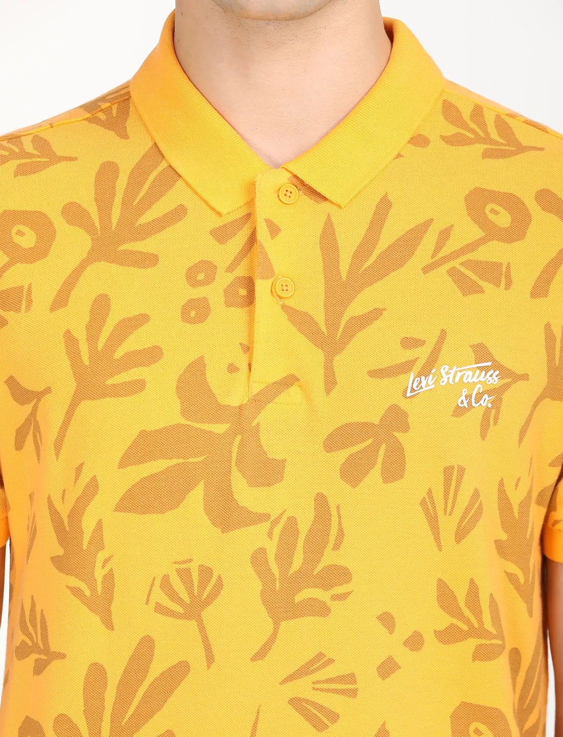 Men's Printed Polo T-Shirt