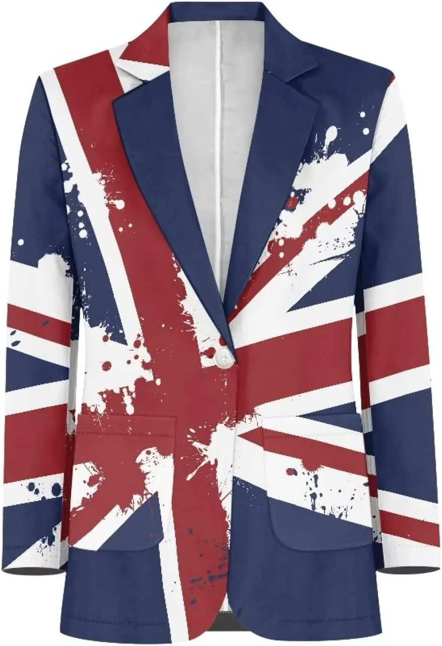 Men's Suits Blazers Single-Breasted Vintage Slim Fit Dress Suit Jacket Long-Sleeved Outwears with Multi-Pocket