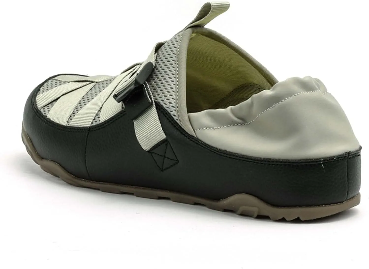 Men's Summer Sandals Handmade Baotou Half Slippers Garden Shoes Breathable Mesh Sandals Slippers Anti-slip Quick-dry Beach Shoes Outdoor Walking Casual Shoes