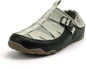 Men's Summer Sandals Handmade Baotou Half Slippers Garden Shoes Breathable Mesh Sandals Slippers Anti-slip Quick-dry Beach Shoes Outdoor Walking Casual Shoes