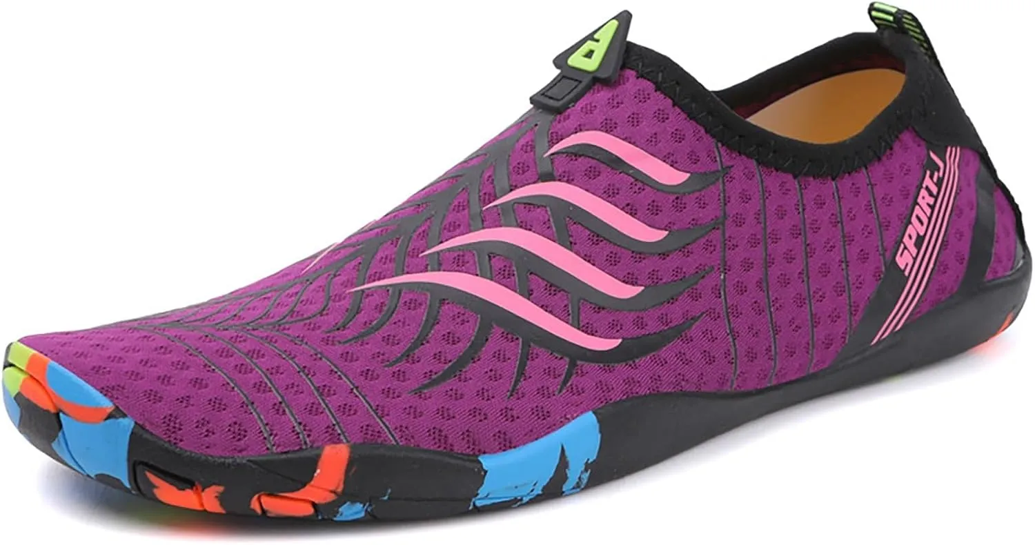 Mens Womens Aqua Shoes Quick Dry Water Swim Beach Pool Surf Hiking Kayaking Diving Yoga Barefoot Outdoor Sports Breathable
