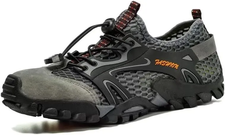 Men's Women's Breathable Mesh Hiking Shoes for Aqua Mountain