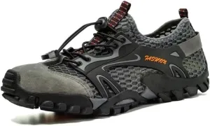 Men's Women's Breathable Mesh Hiking Shoes for Aqua Mountain