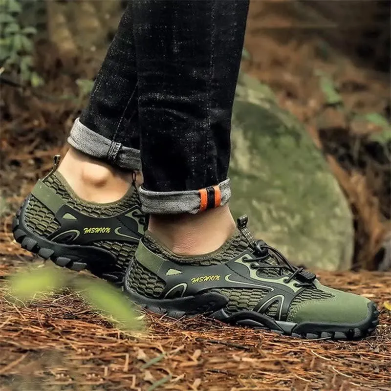 Men's Women's Breathable Mesh Hiking Shoes for Aqua Mountain
