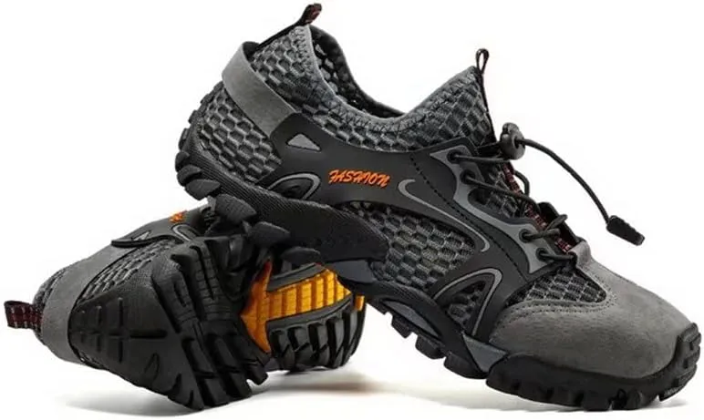 Men's Women's Breathable Mesh Hiking Shoes for Aqua Mountain