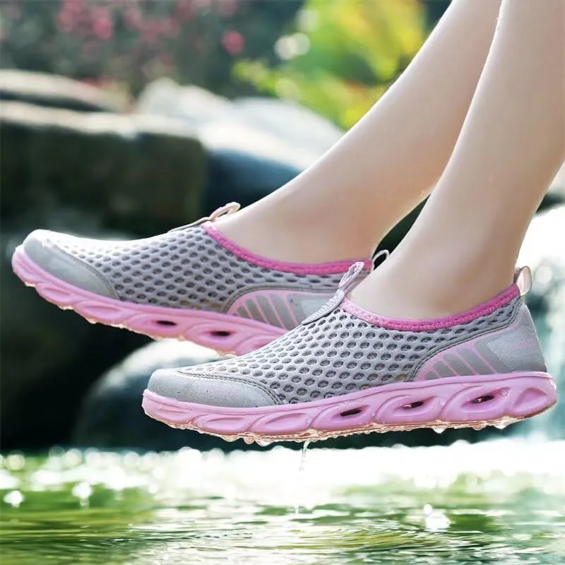 Mens Womens Lightweight Breathable Water Shoes for River Beach